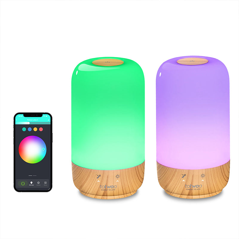 totwoo long distance touch lamps
